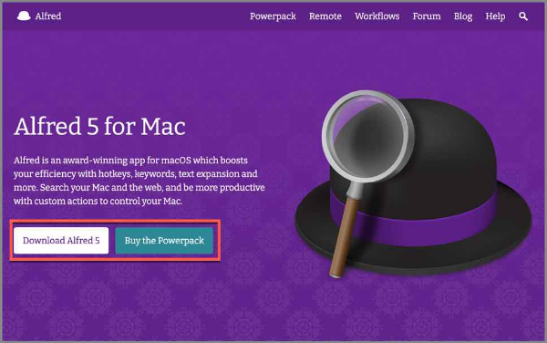 alfred 5 for mac_download_buy_powerpack