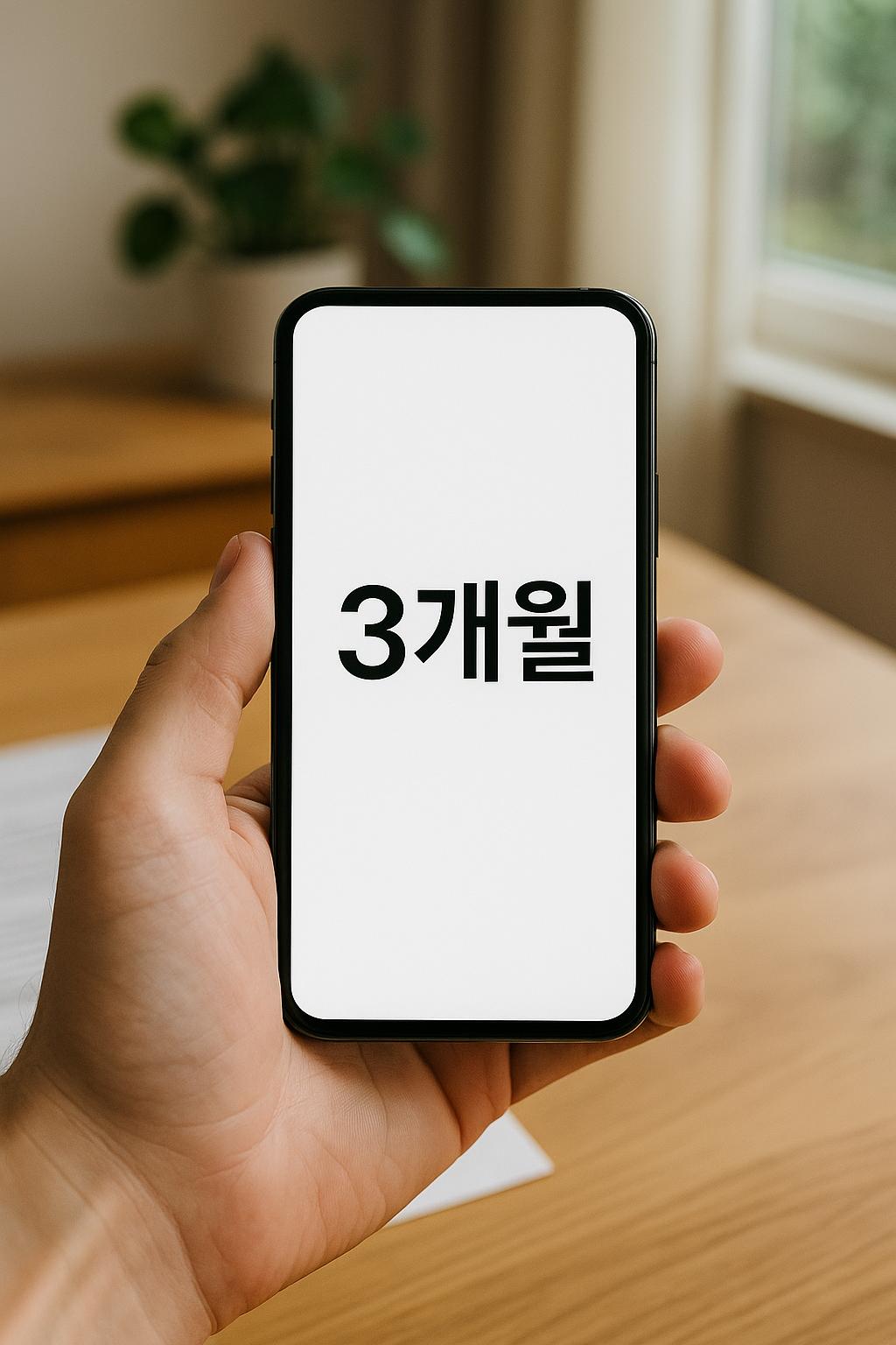 알뜰폰 3개월