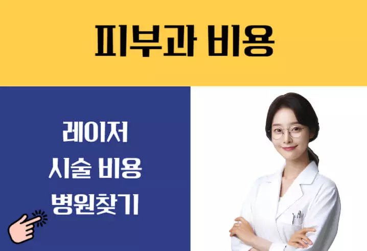 피부과 레이저 시술비용