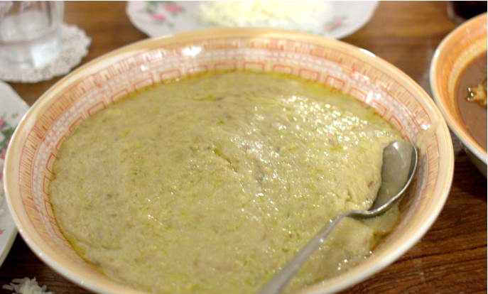 오만의 대표 요리 하리스