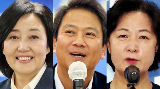  직진 박영선, 몸푸는 임종석, 참는 추미애..이재명 빈틈 엿본다