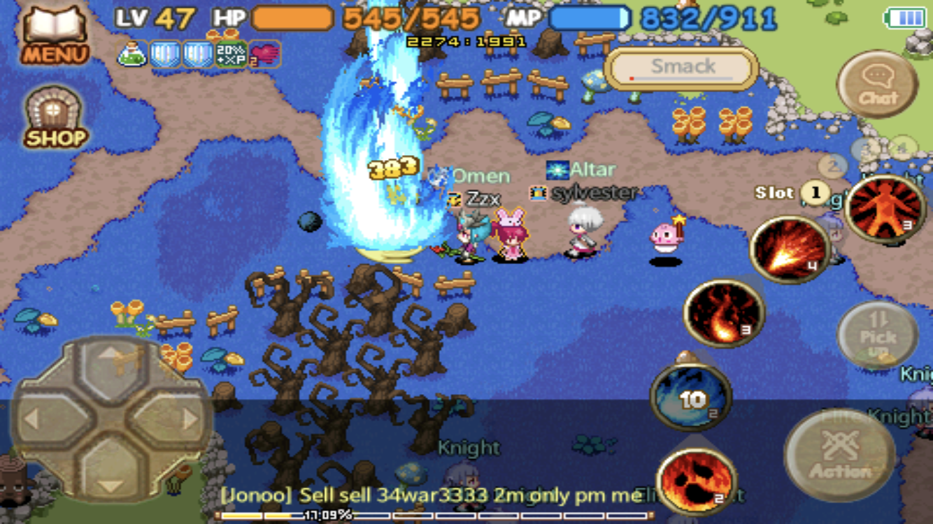  무과금, 무자본으로 할 수 있는 모바일 온라인 RPG 게임 - 아이모