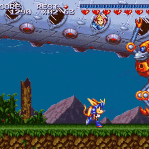  고전게임, 스파크스터(Sparkster) 바로플레이, 슈퍼패미컴(SNES) 콘솔게임