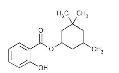  유기 자외선 차단성분 호모살레이트 (Homosalate)