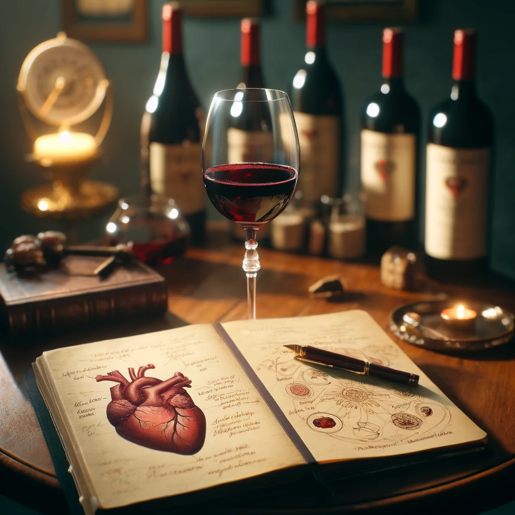 적포도주와 심장 건강의 상관관계