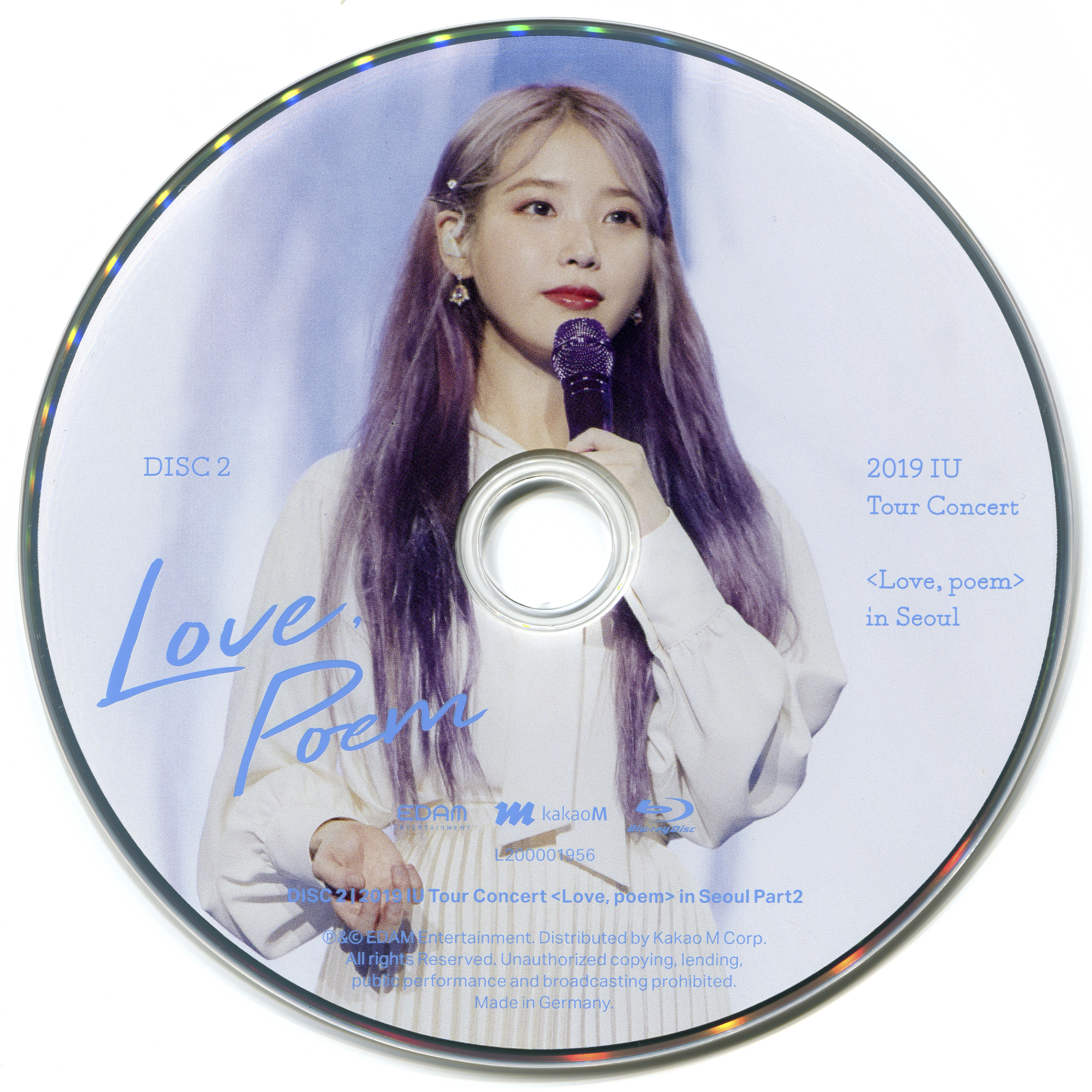 2019 IU Tour Concert <Love, poem> in Seoul DVD / Blu-ray