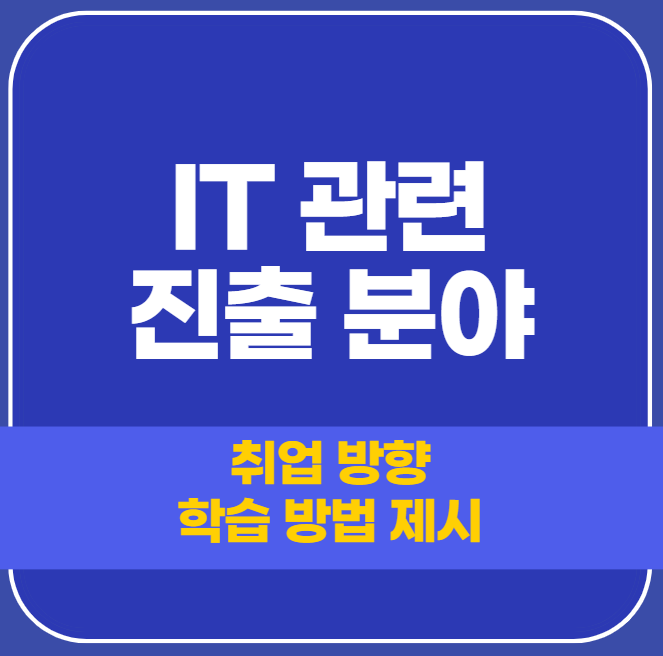  IT 관련 진출 분야 1