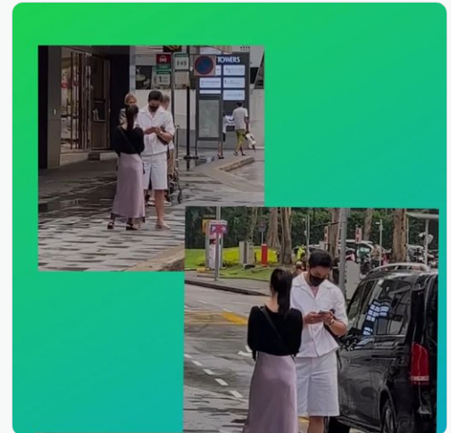  이승기 이다인 싱가포르 목격담 '사진 촬영 부탁 정중히 거절'