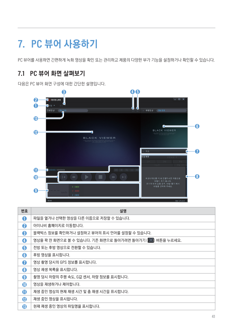 아이나비 QXD1 Plus 제품매뉴얼과 스펙정보