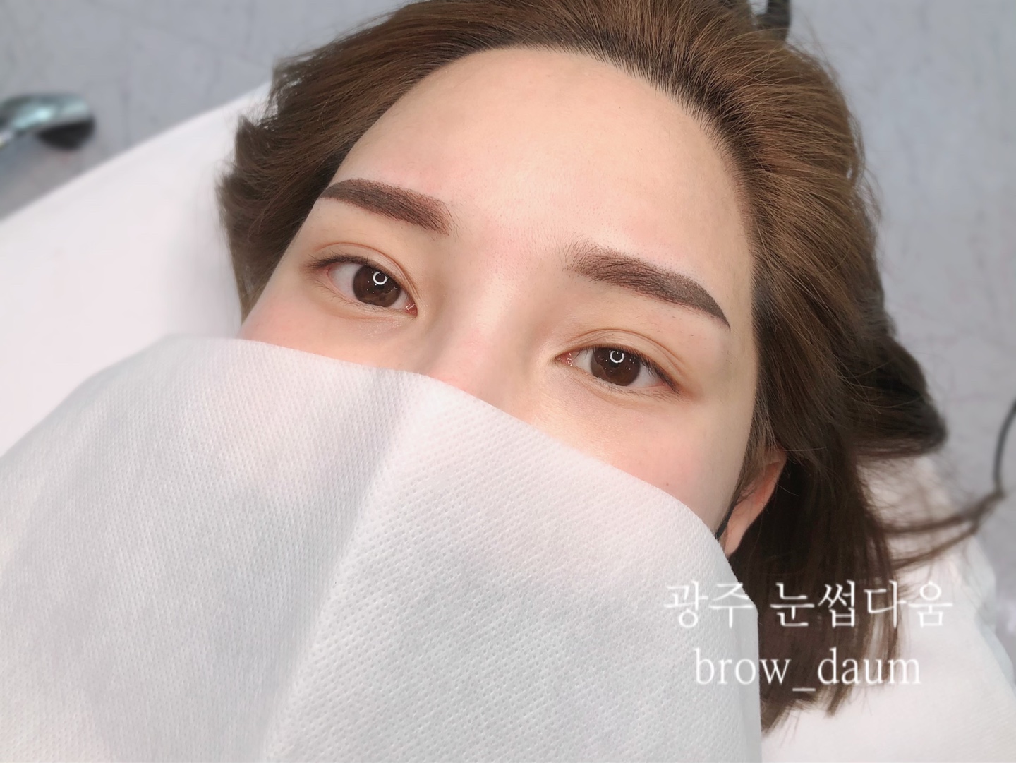  광주 반영구 수지눈썹 잔흔커버 맛집 - 눈썹다움