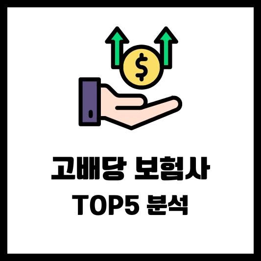 고배당 국내 보험사 TOP5 분석