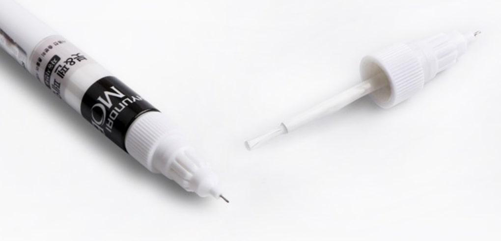 자동차 붓펜 사용법 - 현대모비스 정품펜