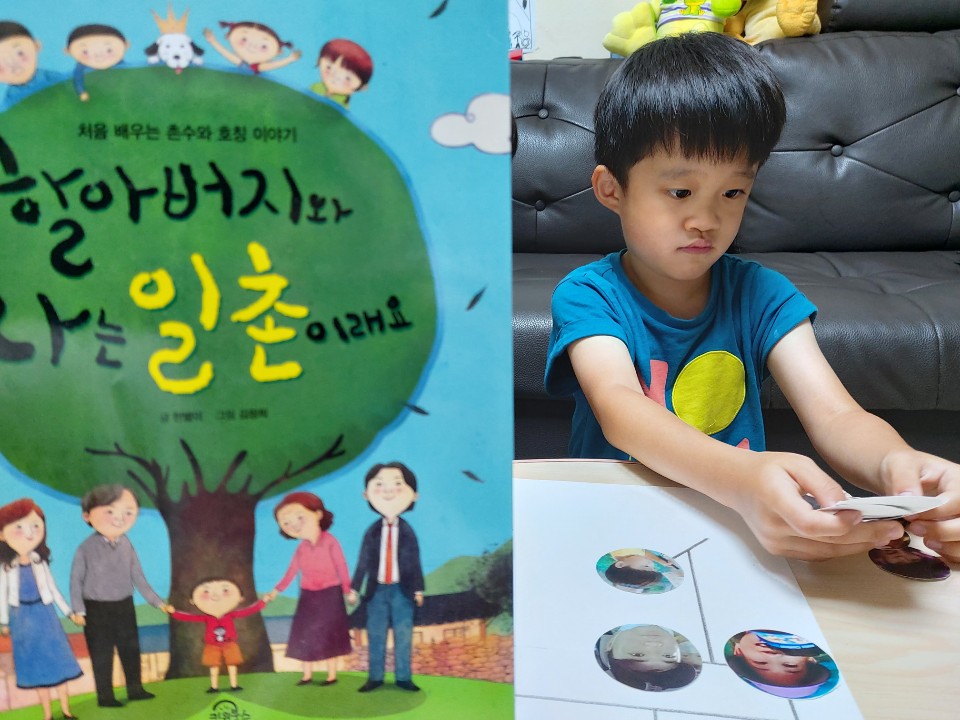 가족관계 촌수 가족관계도 만들기 할아버지와 나는 24