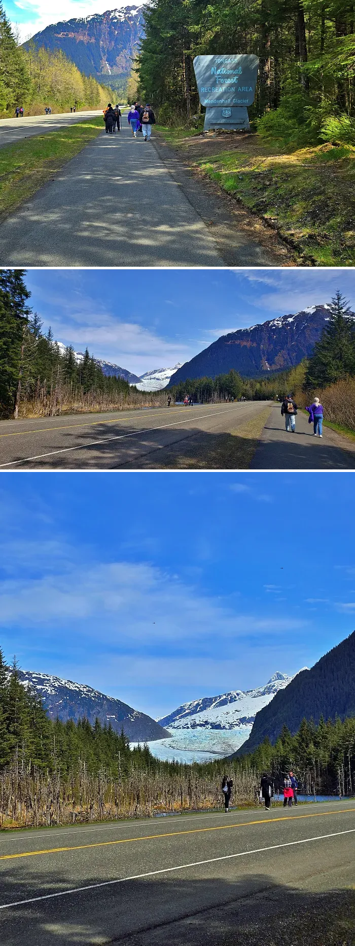 멘덴홀 빙하 Mendenhall Glacier