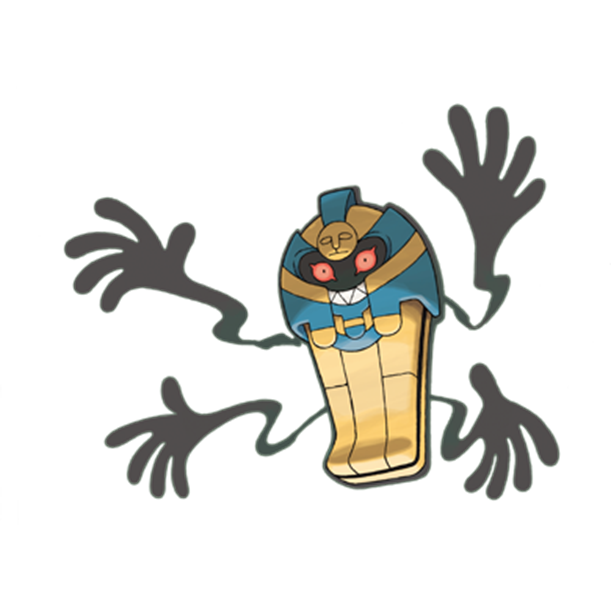  [포켓몬도감]  No. 563 데스니칸 Cofagrigus #563