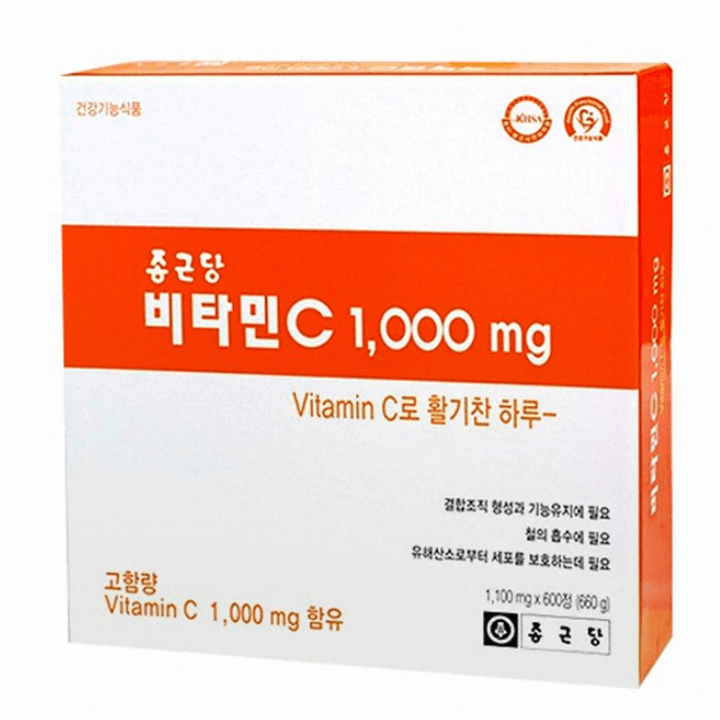 종근당-비타민C-비타민씨정-1000mg-600정