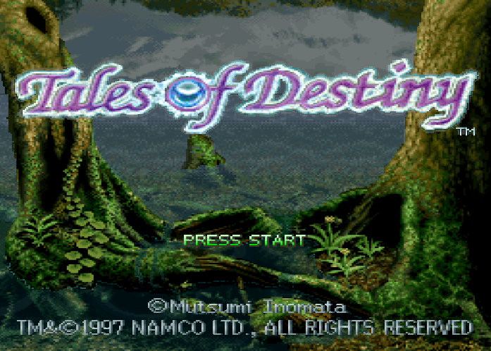  테일즈 오브 데스티니 Tales of Destiny USA (플레이 스테이션 - PS1)