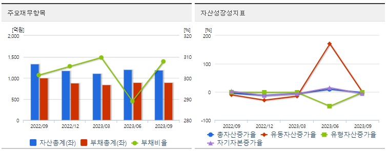 일진디스플레이재무지표