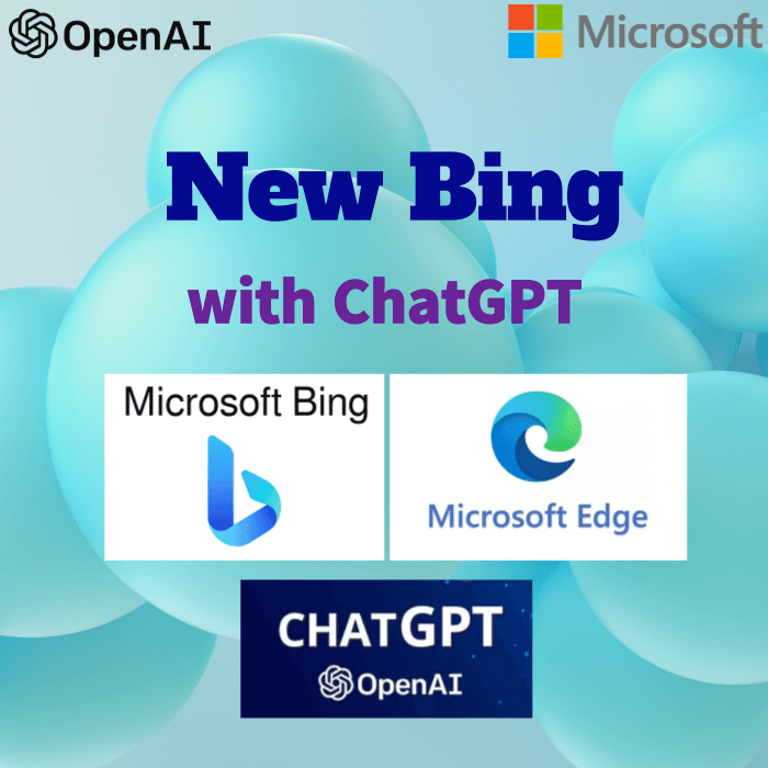 마이크로소프트(MS)의 New Bing과 New Edge 소개&#44; ChatGPT 업그레이드 기능 적용
