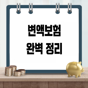 변액보험 완벽 정리 가입 전 꼭 알아야 할 모든것