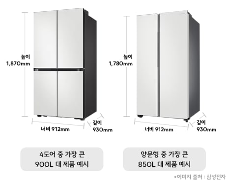 냉장고 높이