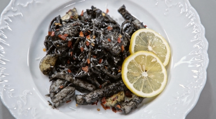 신상출시 편스토랑 이태곤 무늬오징어 먹물 파스타 레시피 만드는법 1 img