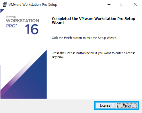 VMware-Workstation-Pro-설치-License&#44;Finish