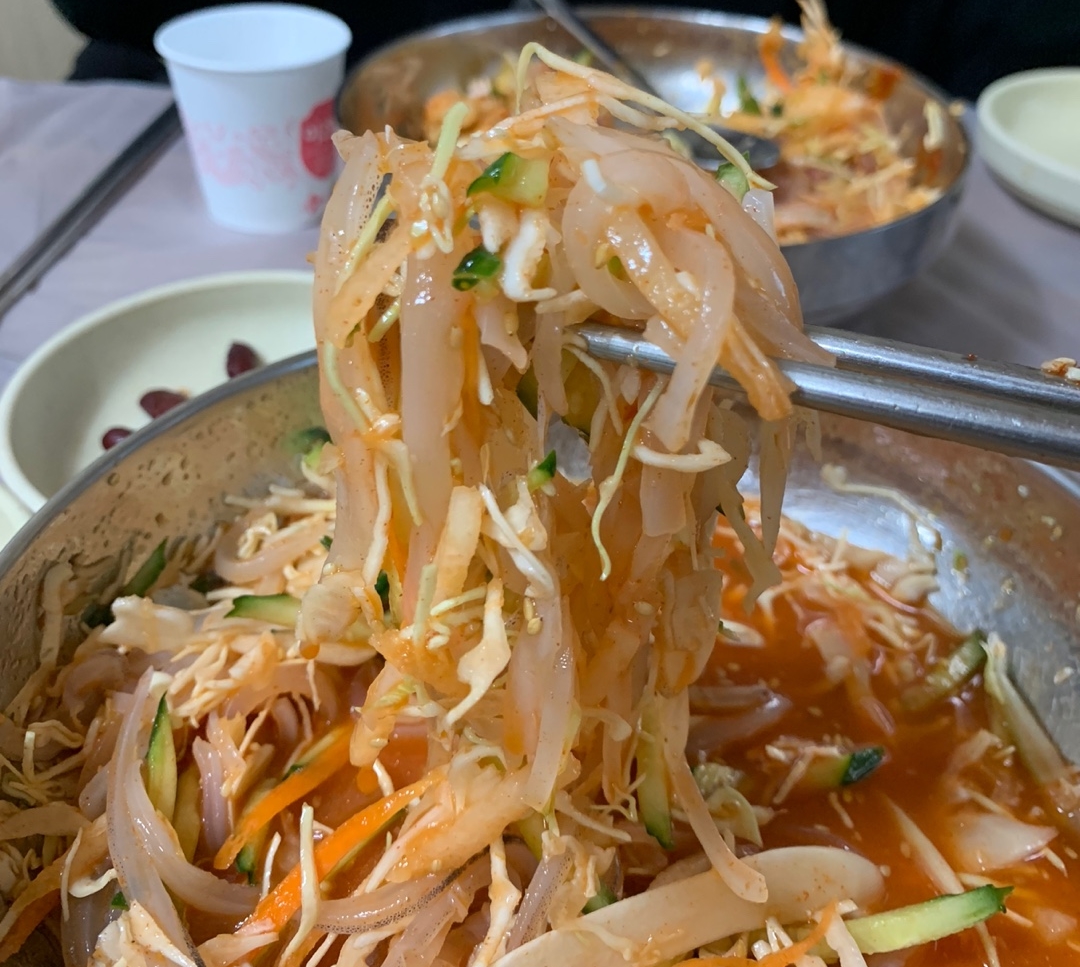 동해 맛집 울산회식당 회덮밥최고