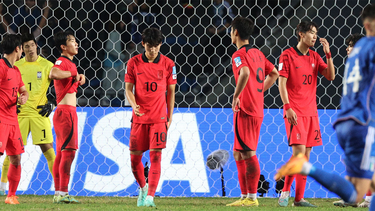  [U-20 월드컵] 대한민국 대 이탈리아, 아쉬운 2대1 패배... 결승은 우루과이 VS 이탈리아... 3,4위전 상대는 이스라엘