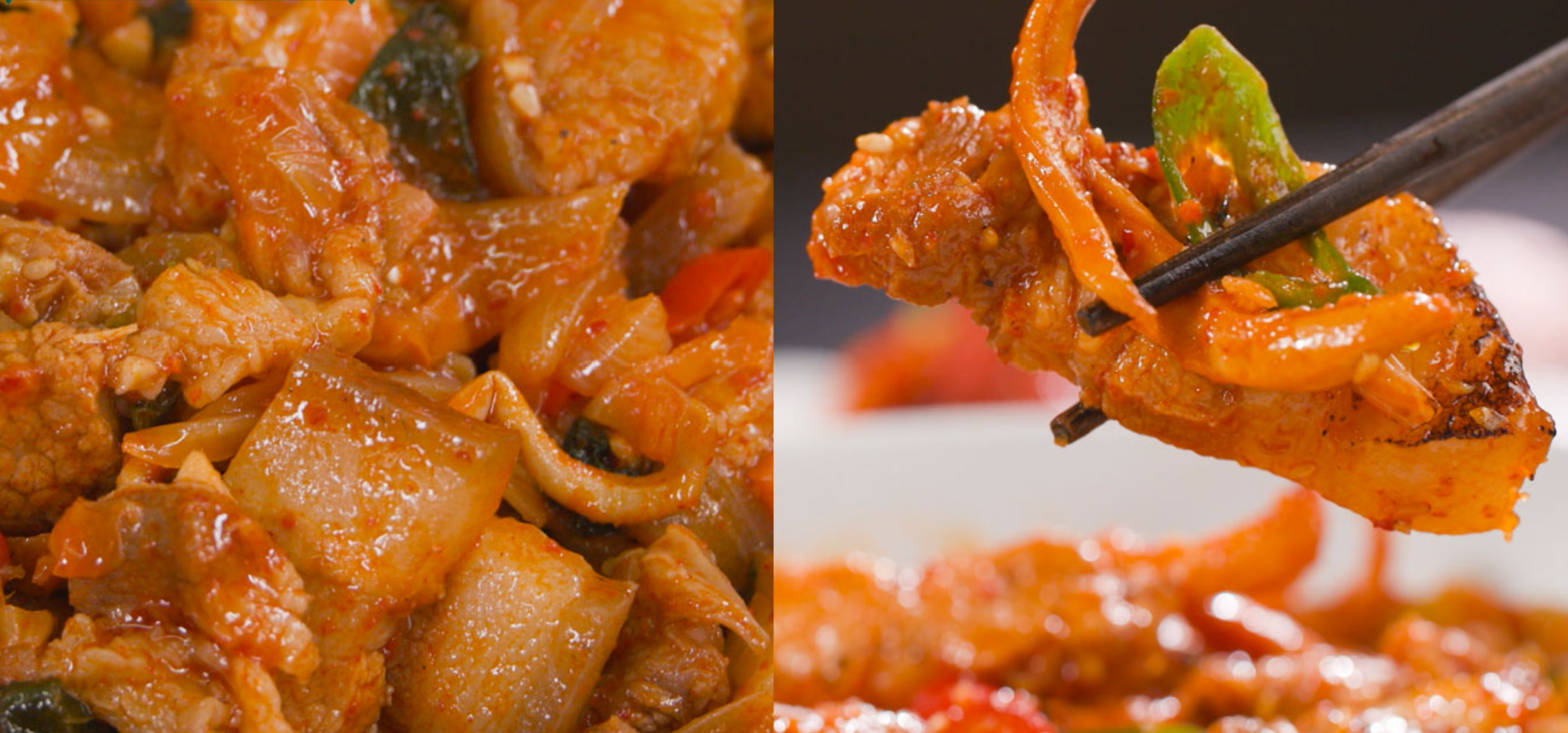  박수홍 한치오겹살볶음 아내다예 레시피 편스토랑 고사리해물찜 만드는법 158회 0106방송