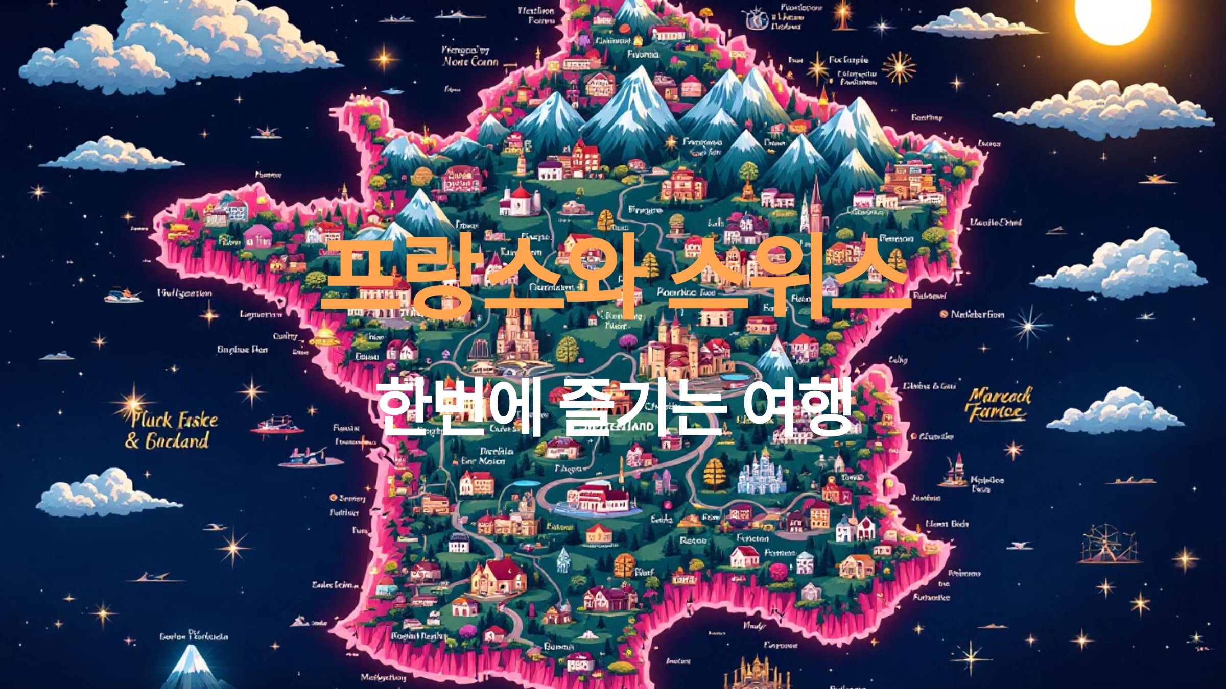 프랑스 스위스 여행 한번에 즐기는 여행법