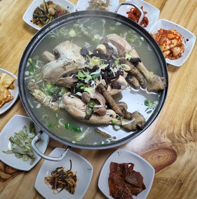 삼손식당 - 능이백숙