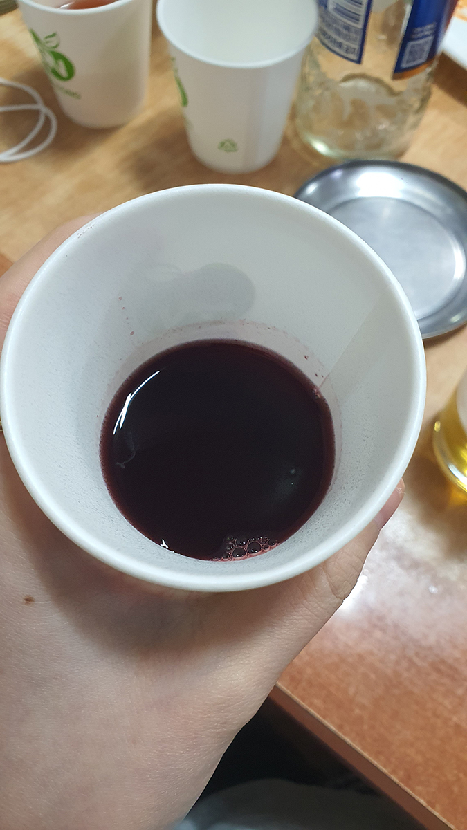 분당 맛집 고창댁설렁탕 복분자