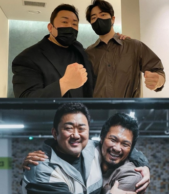 범죄도시3의-마동석과-뉴빌런-이준혁과-아오키