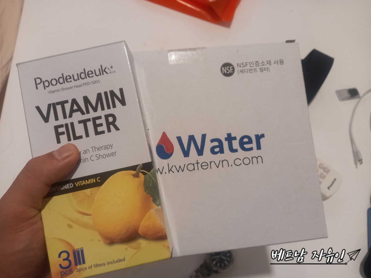  Kwater_베트남 샤워기_호치민 샤워기_샤워필터_샤워기 사용후기_베트남 정수기_호치민 정수기_뽀드득 샤워기
