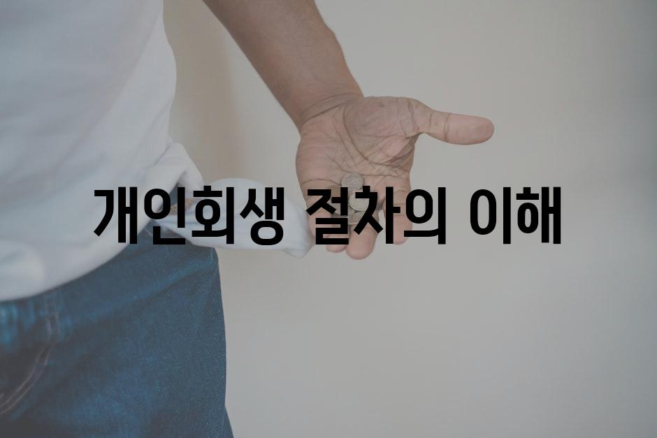 개인회생 절차의 이해