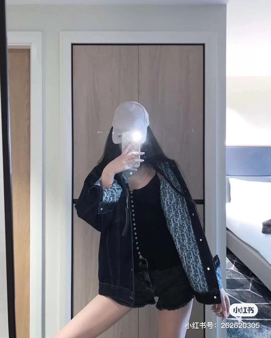  [DIOR] 디올 오블리크 블루종 데님 자켓 013D482B226X_C580
