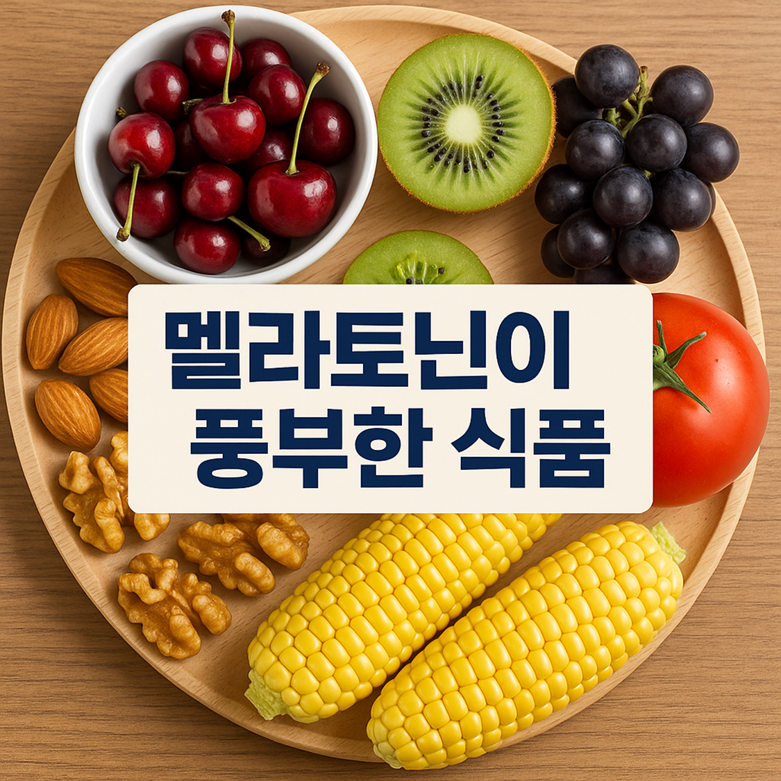멜라토닌이 풍부한 식품