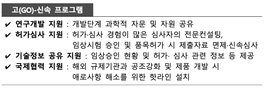  코로나19 백신·치료제 철저하게 신속하게 심사하기 위해 이렇게 준비하고 있습니다