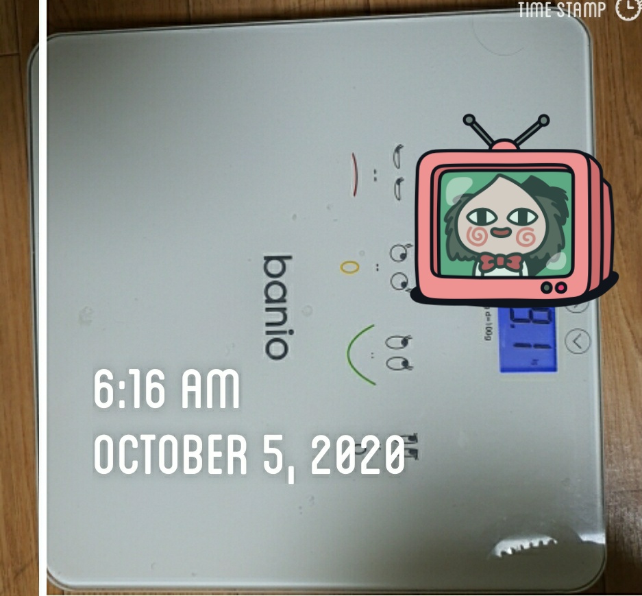  10월 5일 다이어트 기록 시작!