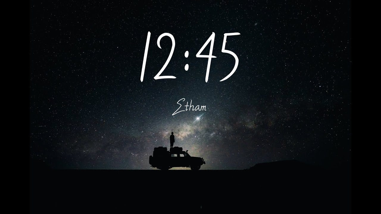  [가사해석/번역/자막] Etham (에담) - 12:45
