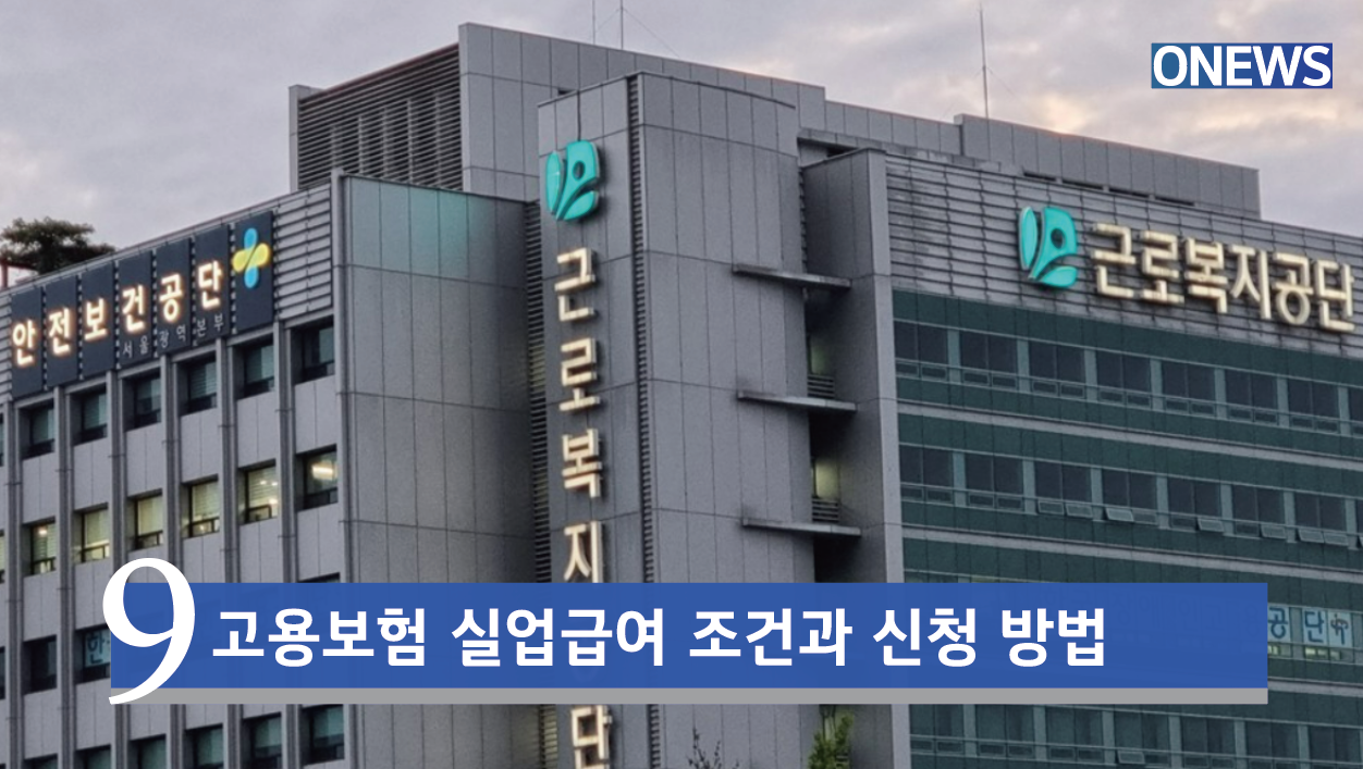 고용보험 실업급여 조건과 신청 방법