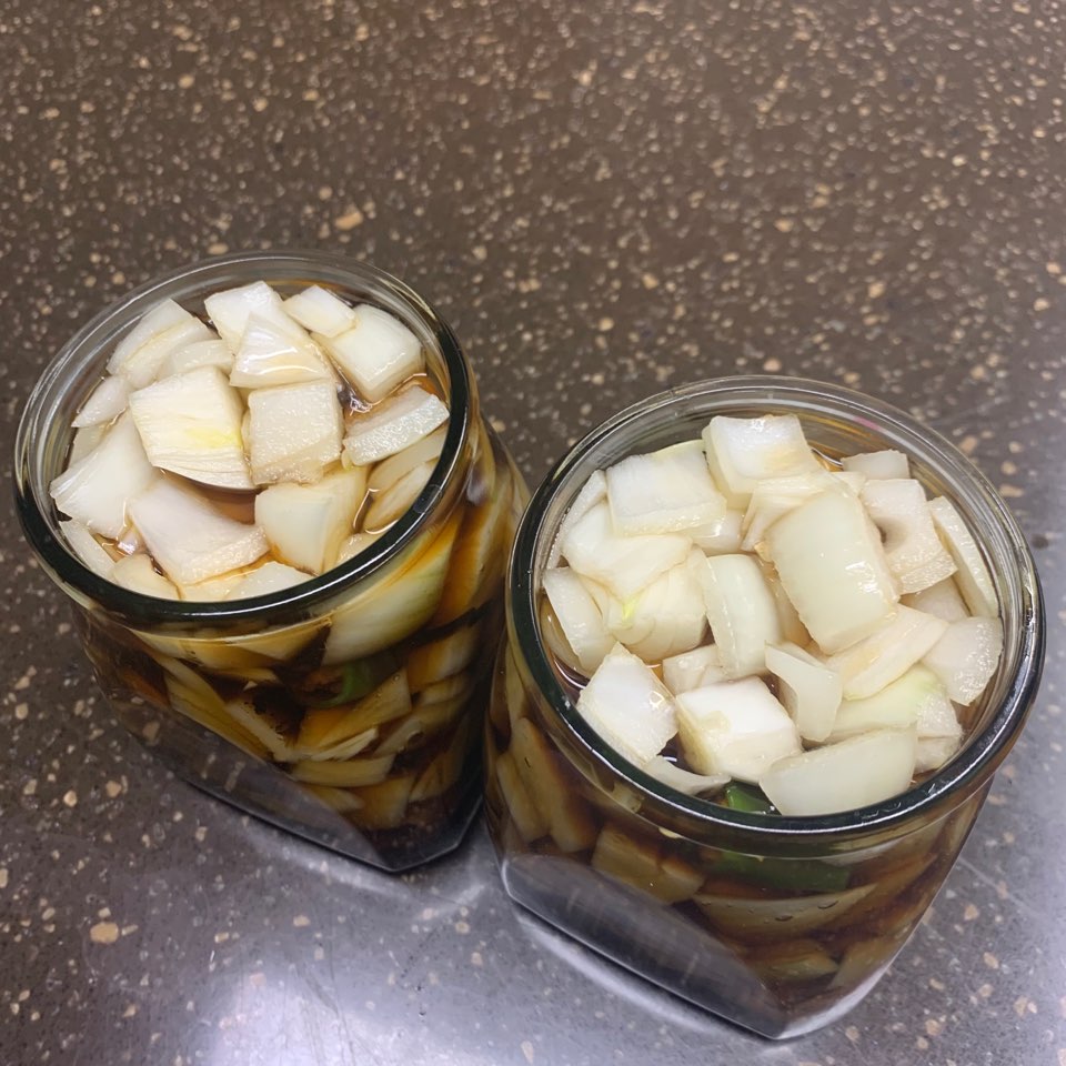  10분 컷 양파장아찌 만들기