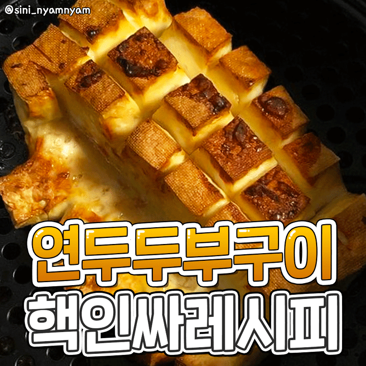  다이어터 사이에서 인기 폭발이라는 에어프라이어 두부구이 황금레시피.jpg