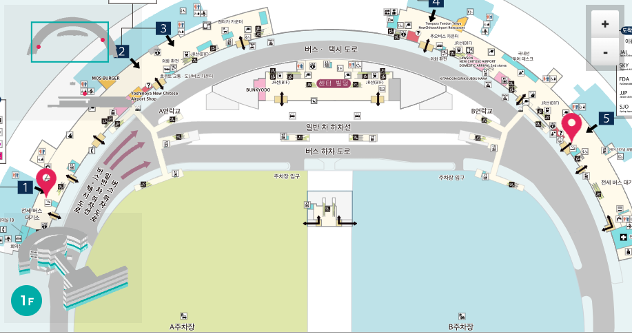 삿포로공항-흡연실-1층