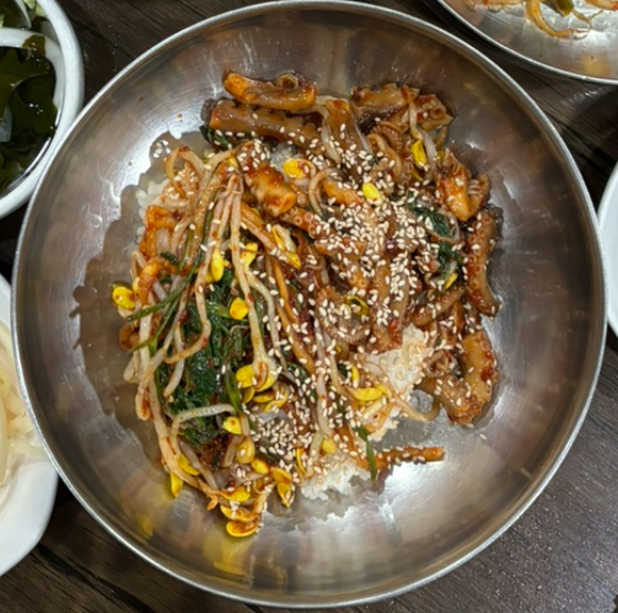 독천식당 낙지비빔밥