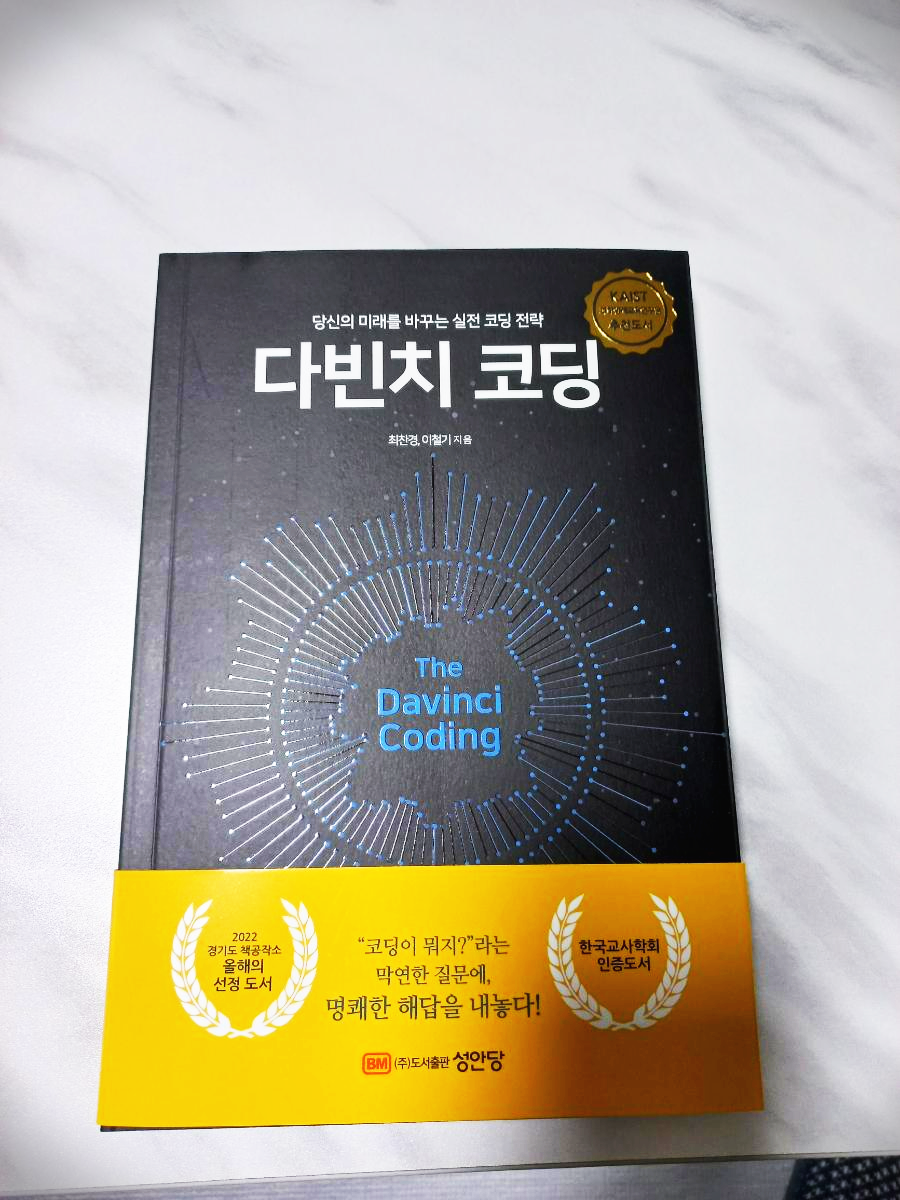  다빈치 코딩(부제 : 당신의 미래를 꾸는 실전 코딩 전략) 도서 리뷰