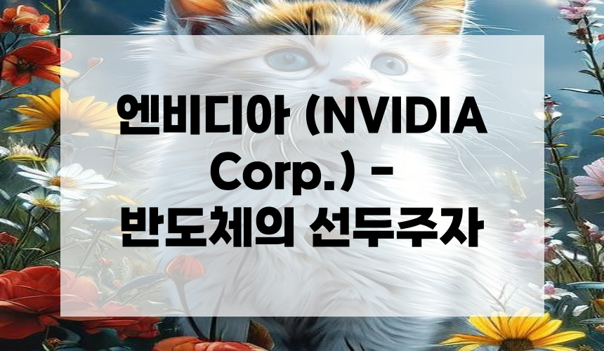 7. 엔비디아 (NVIDIA Corp.) - 반도체의 선두주자