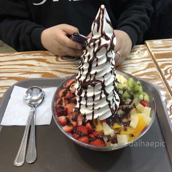  [아주대 빙수카페] 가성비 넘쳐흘러 <화이트 스노우>