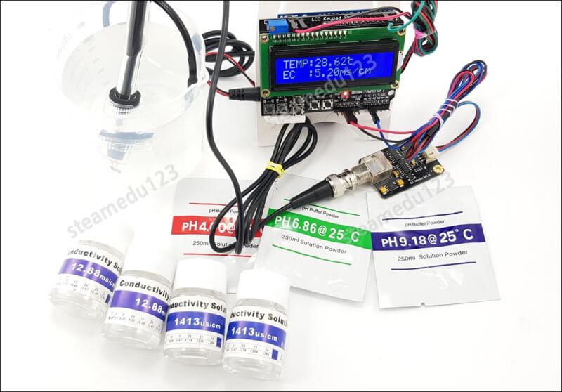 EC-센서-(SKU:DFR0300)-아두이노-센서-풀세트-화면